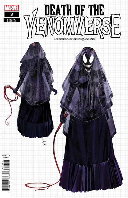 Death of the Venomverse #3 Cover A B C D E Variant Set or 1:10 1:50 Options NM