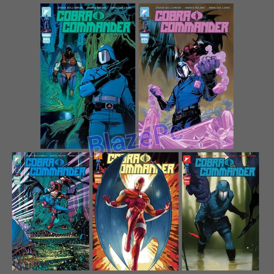 Cobra Commander #4 Cover A B Variant Set or 1:10 1:25 1:50 Options Image 2024 NM