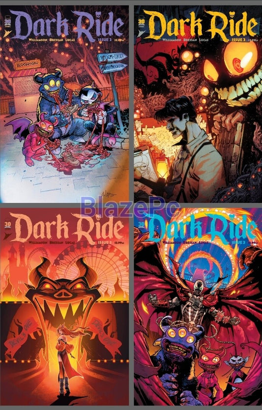 Dark Ride #3 Cover A B C E Variant Set Options Image Spawn 2022 NM