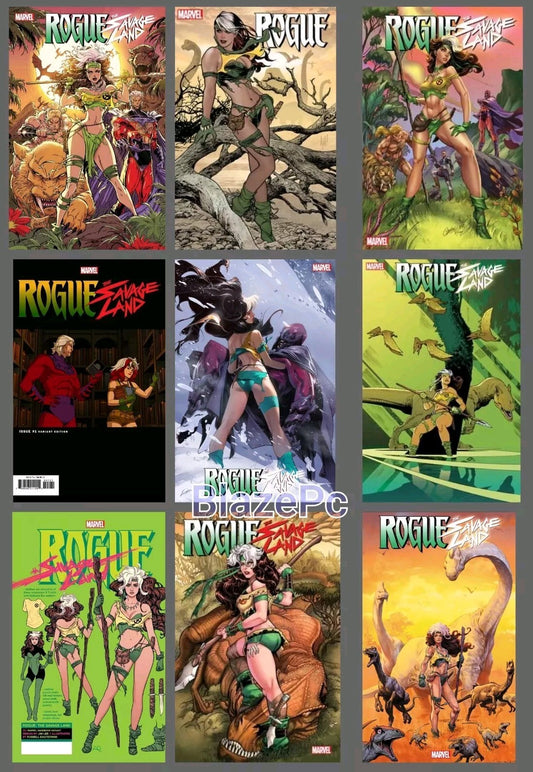 Rogue the Savage Land #1 A B C D E F G Variant Set or 1:25 1:50 Options 2025 NM