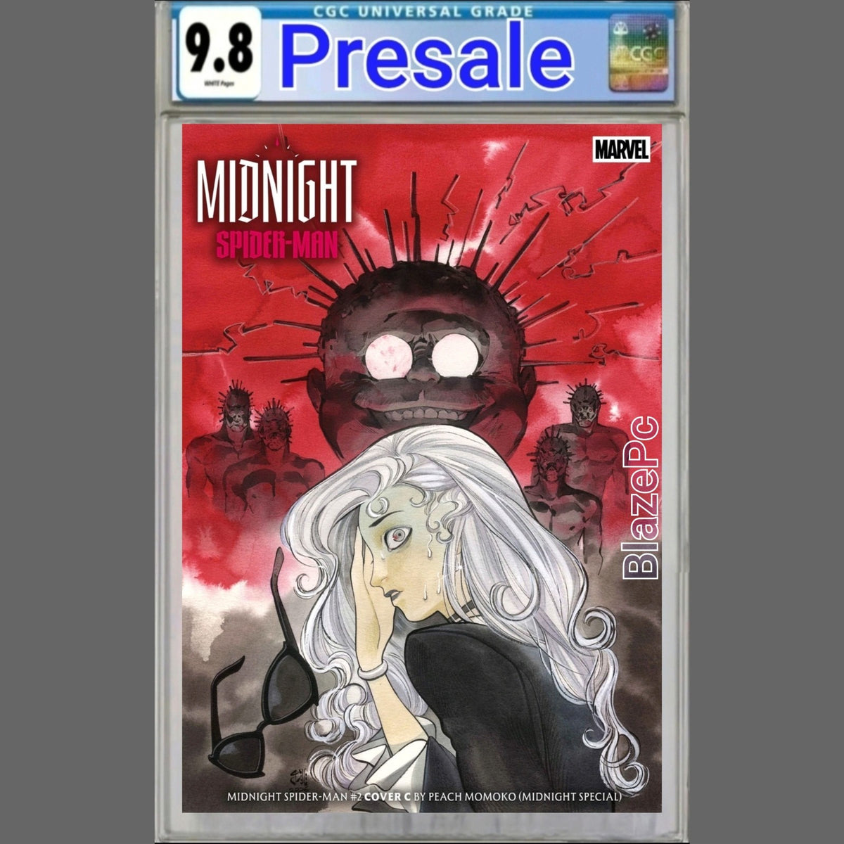 Midnight Spider-Man #2 CGC 9.8 Peach Momoko Cover C Variant 11/18 PRESALE