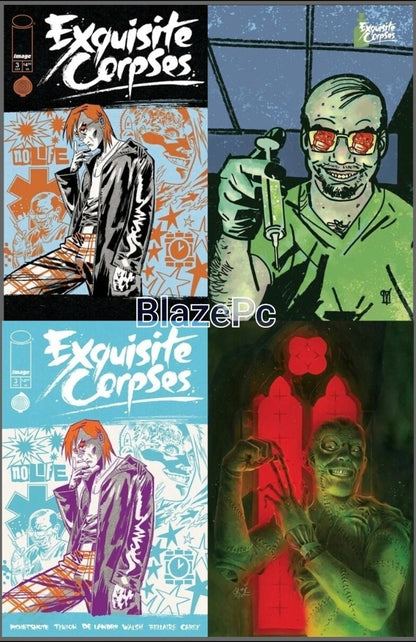 Exquisite Corpses #3 Cover A B C D Variant Set or 1:25 1:50 Options Image Comics