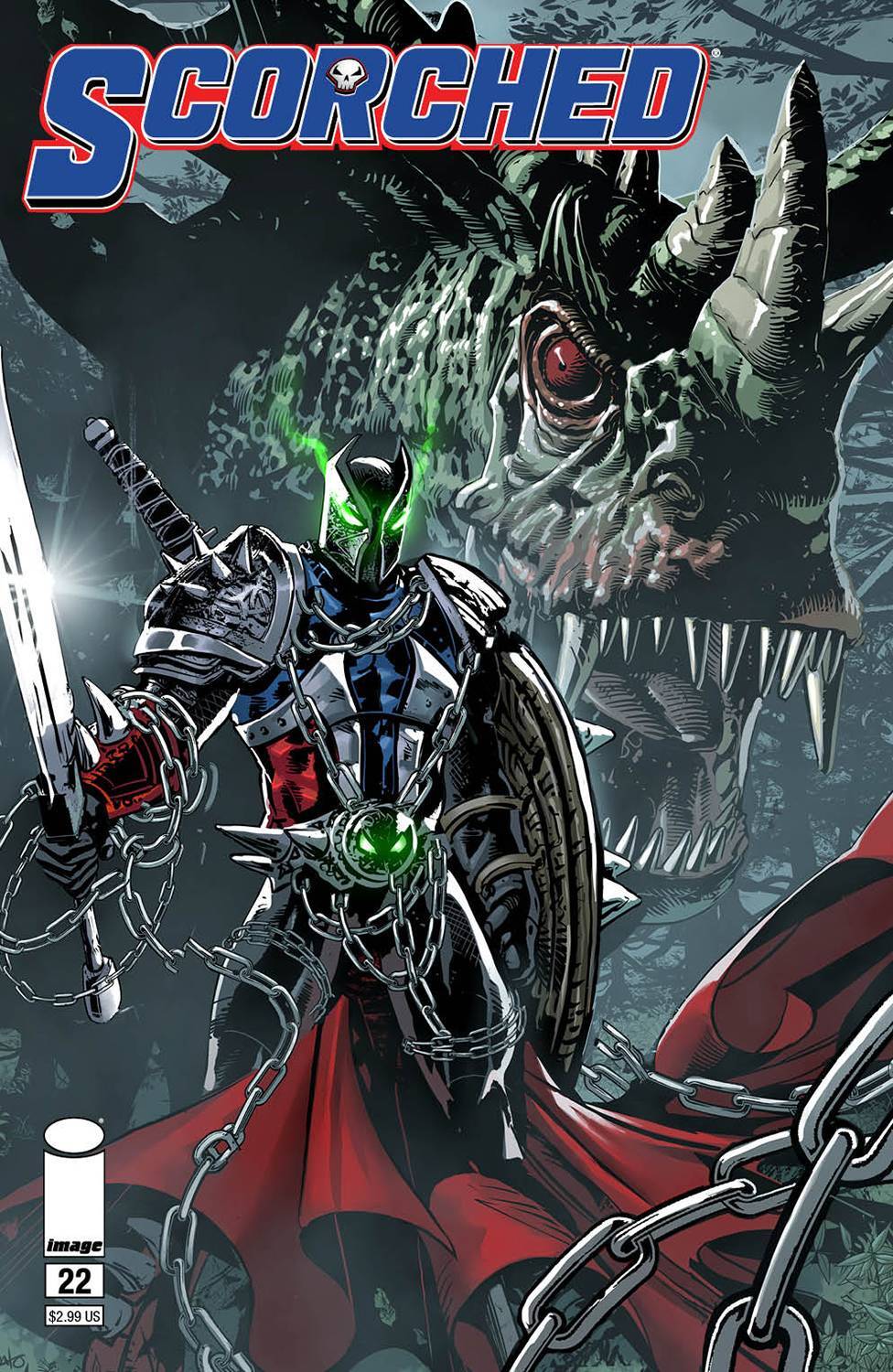 The Scorched #22 Cover A B C Variant Set Options Spawn Image 2023 NM