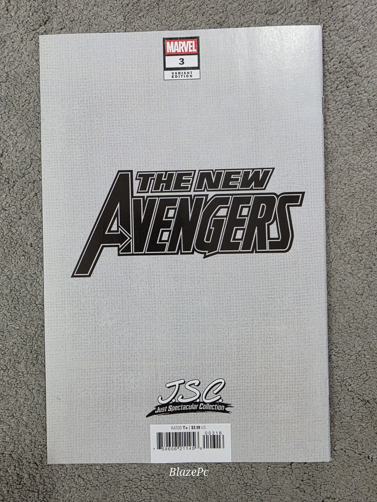 New Avengers #3 1:100 J. Scott Campbell Spectacular VIRGIN Variant 2025 NM