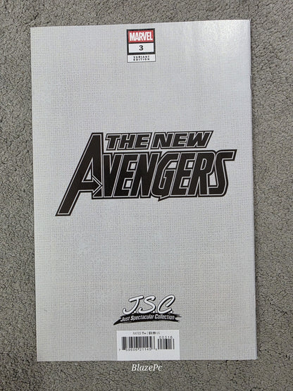 New Avengers #3 1:100 J. Scott Campbell Spectacular VIRGIN Variant 2025 NM
