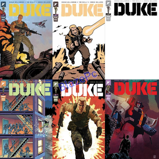 Duke #1 Cover A B G Variant Set or 1:10 1:25 1:50 Options G.I. Joe Image 2023 NM
