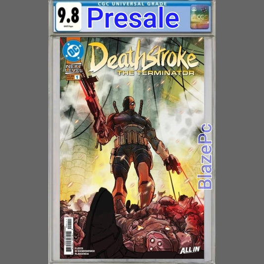 Deathstroke The Terminator #1 CGC 9.8 Giandomenico Cover A Variant 2026 PRESALE