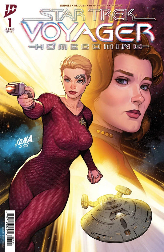 Star Trek Voyager Homecoming #1 Nakayama Cover B Variant B IDW 2025 NM-