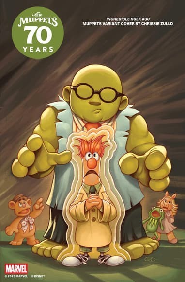 Muppets Variant Set Options Venom Spider-Man Hulk Marvel 2025 Presale 10/1-22