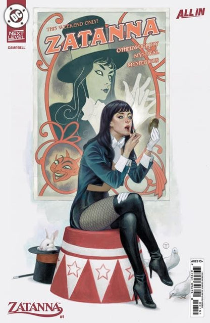 Zatanna #1 Cover A B C D E F Variant Set or 1:25 Options DC 2026 Presale 4/29