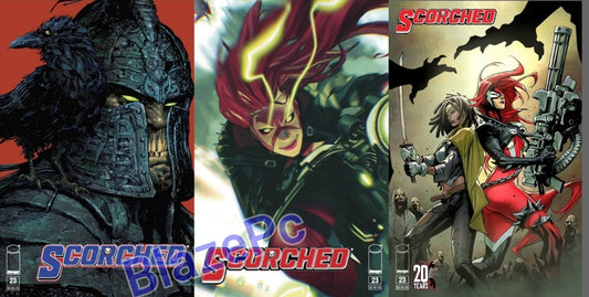 The Scorched #23 Cover A B C Variant Set Options Spawn Image 2023 NM