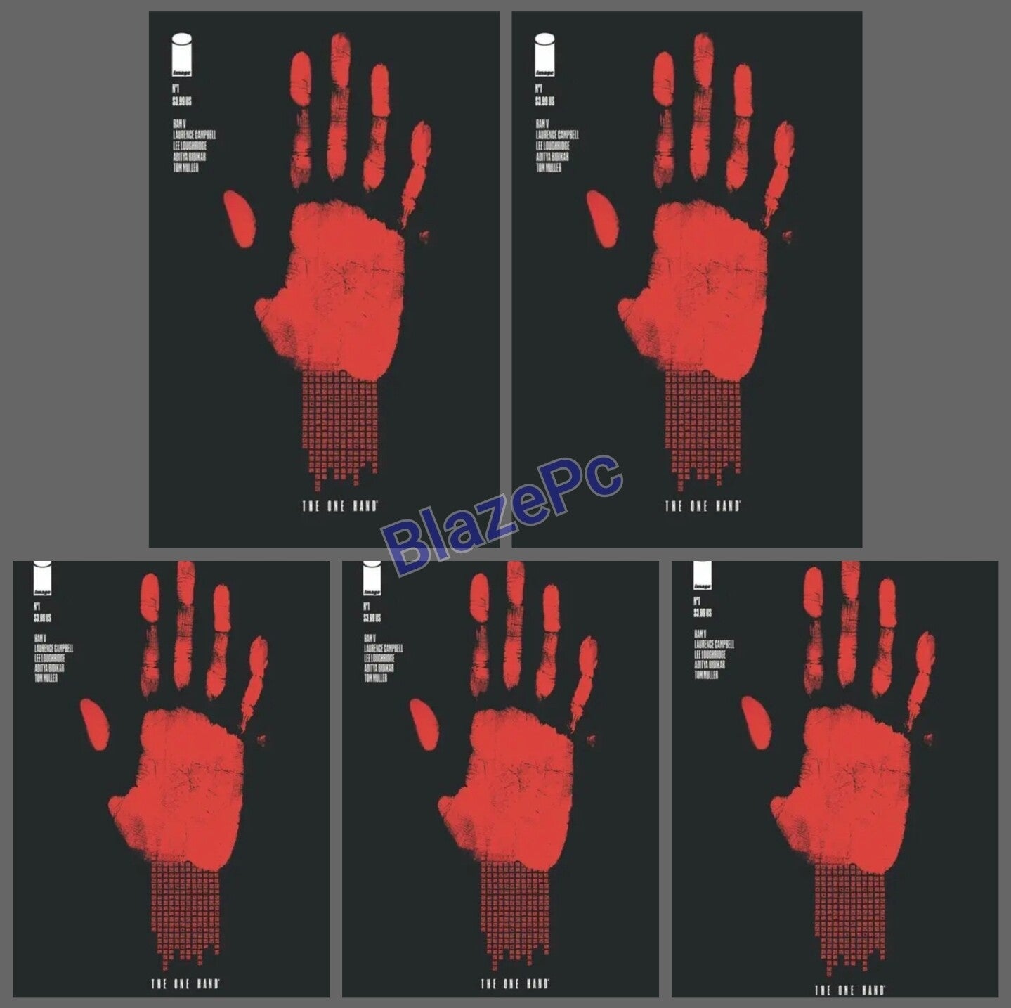 One Hand #1 2nd Print Variant Bundle Options Ram V Image Comics 2024 NM