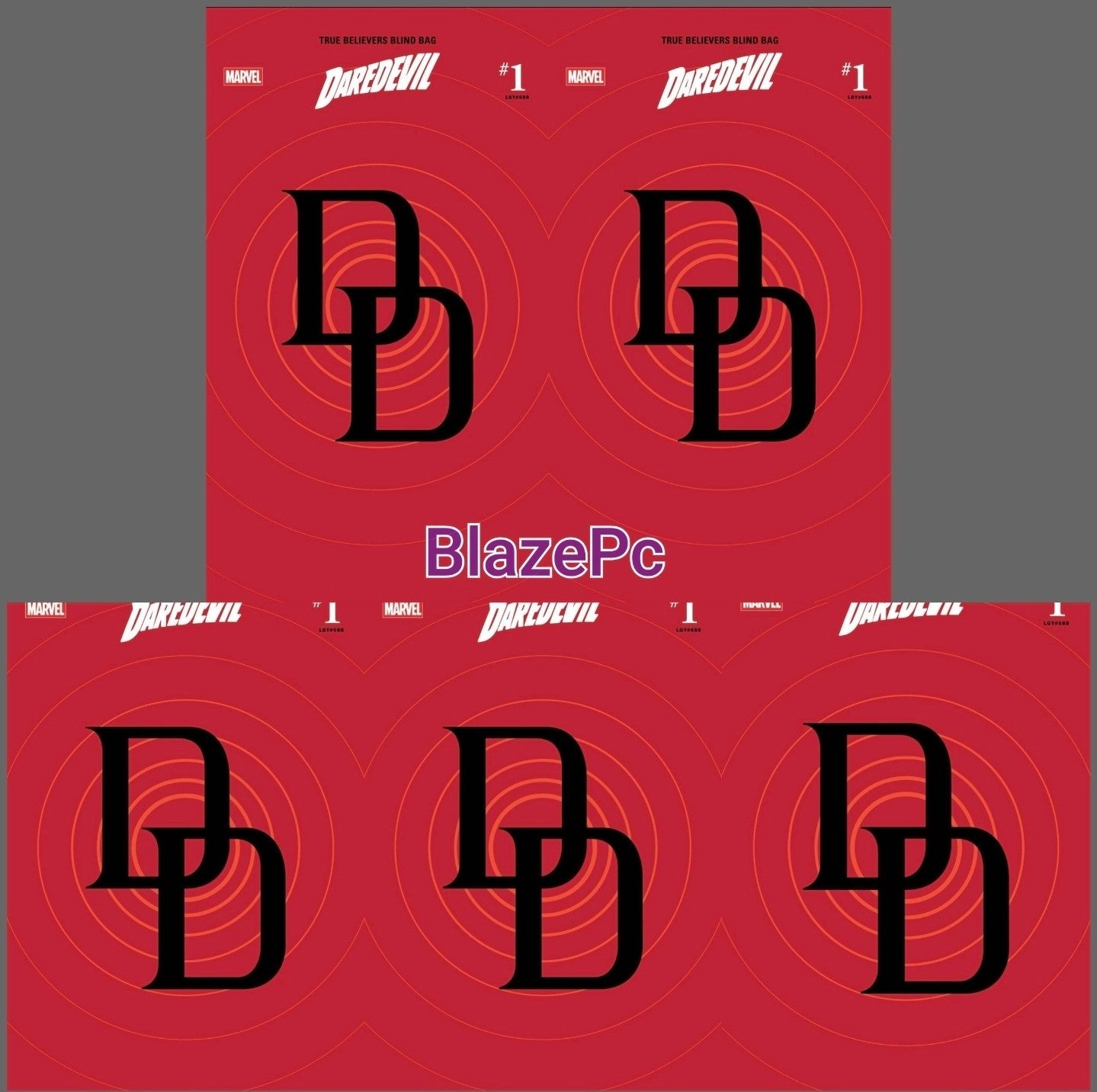 Daredevil #1 True Believers Blind Bag Bundle Variant Options 2026 Presale 4/1