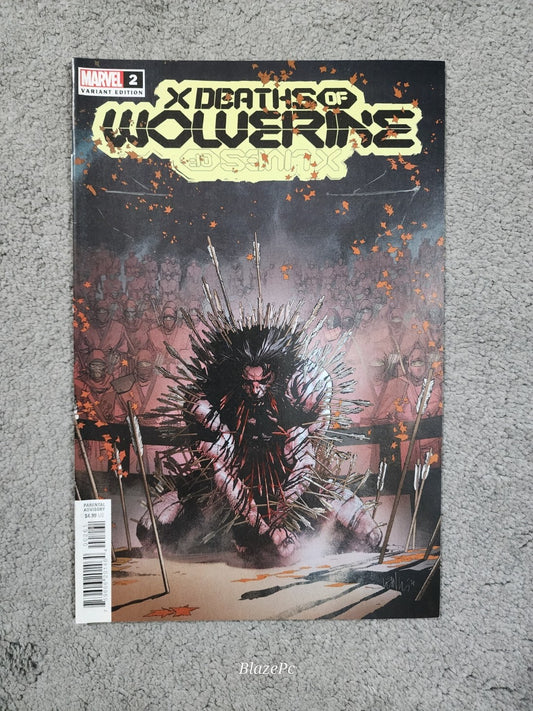 X Deaths of Wolverine #2 1:50 Leinil Francis Yu Variant Percy Marvel 2022 NM