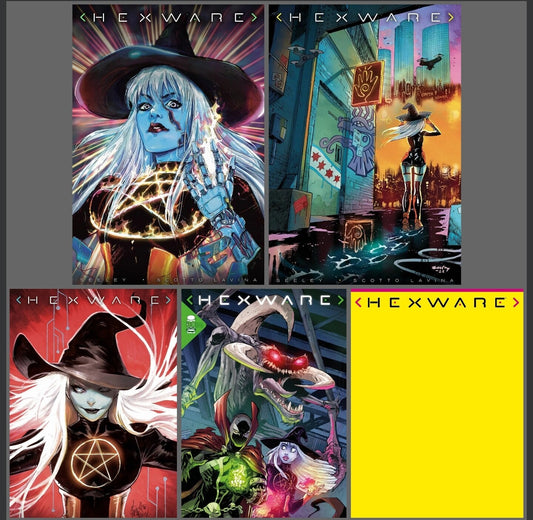 Hexware #1 Cover A B C D E Variant Set Options Seeley Spawn Image 2022 NM