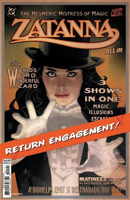 Zatanna #1 Cover A B C D E F Variant Set or 1:25 Options DC 2026 Presale 4/29