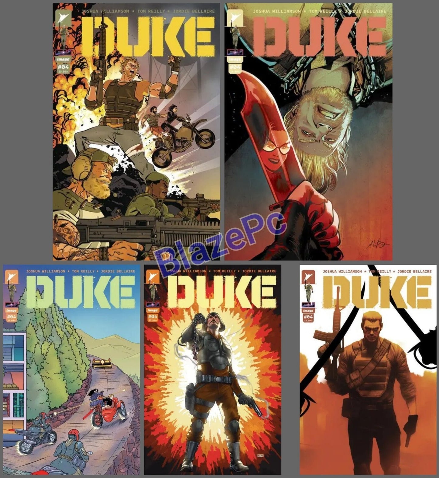 Duke #4 Cover A B Variant Set or 1:10 1:25 1:50 Option G.I. Joe Image 2024 NM