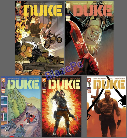Duke #4 Cover A B Variant Set or 1:10 1:25 1:50 Option G.I. Joe Image 2024 NM