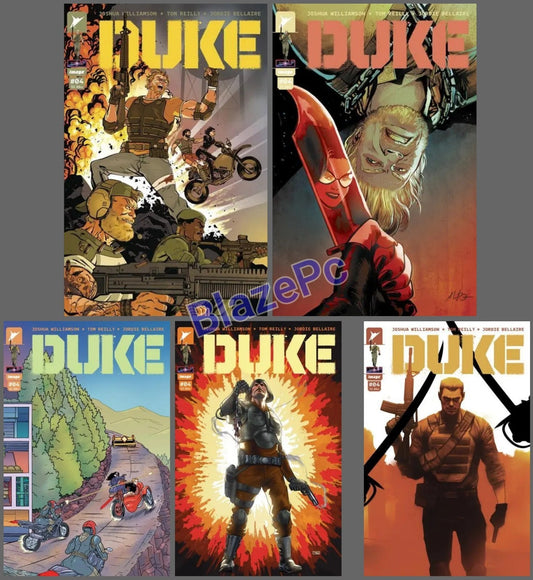 Duke #4 Cover A B Variant Set or 1:10 1:25 1:50 Option G.I. Joe Image 2024 NM
