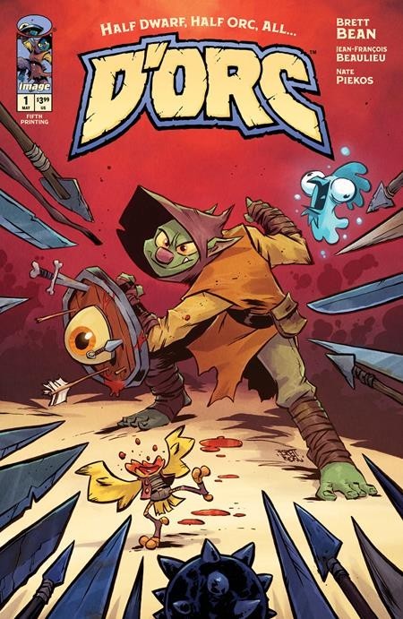 Dorc #1 5th Print Brett Bean Cover A Variant Image Comics 2026 Presale 5/13