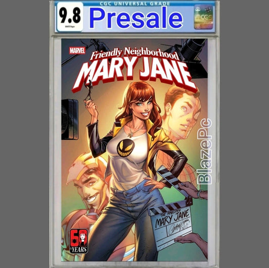Friendly Neighborhood Mary Jane #1 CGC 9.8 J Scott Campbell Cover A 2026 PRESALE