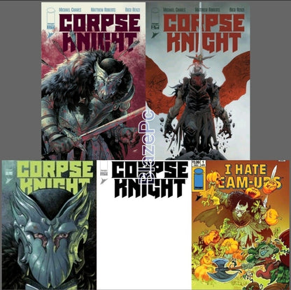 Corpse Knight #1 Cover A B G H I Variant Set 1:10 1:25 1:50 Options Presale 4/22