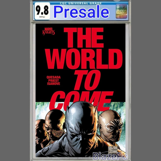 Marvel Knights The World To Come #1 CGC 9.8 Cover A Quesada 1st Print PRESALE