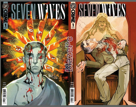 Seven Wives #1 Cover A B Variant Set Options IDW Publishing 2026 Presale 5/20