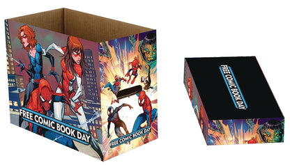 FCBD Marvel Spider-Man Short Comics Storage Box 5 Pack Brand New
