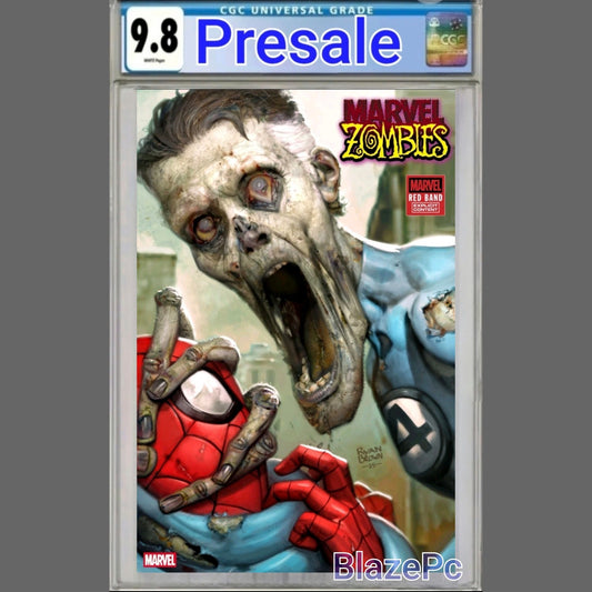 Marvel Zombies Red Band #1 CGC 9.8 1:25 Ryan Brown Variant 2025 PRESALE