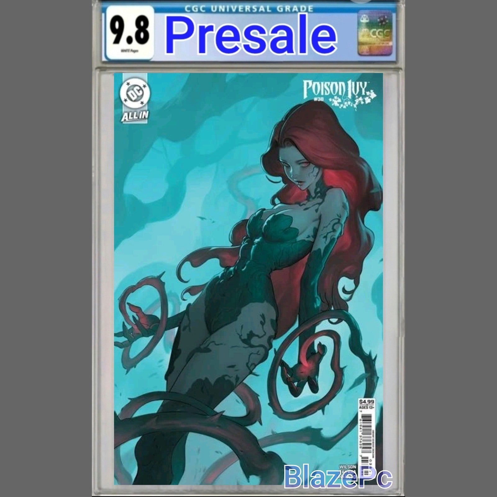 Poison Ivy #38 CGC 9.8 Cover D Zeen Chin Variant DC Comics 2025 PRESALE