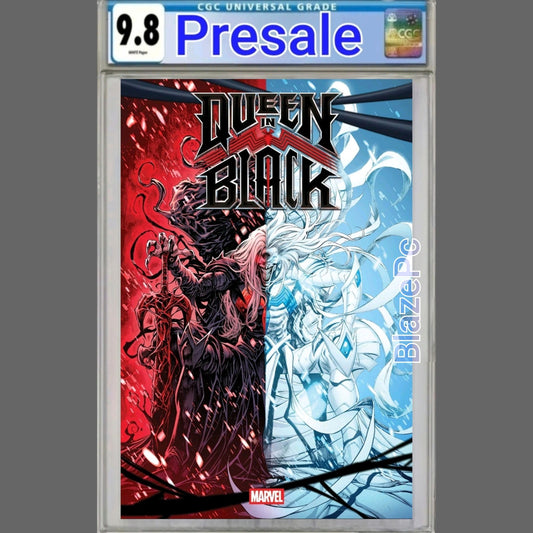 Queen In Black #1 CGC 9.8 Iban Coello Variant Marvel Comics 2026 PRESALE