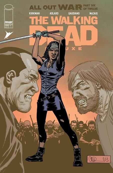 Walking Dead Deluxe #120 Cover A B C Variant Set Option 2025 Presale 9/3