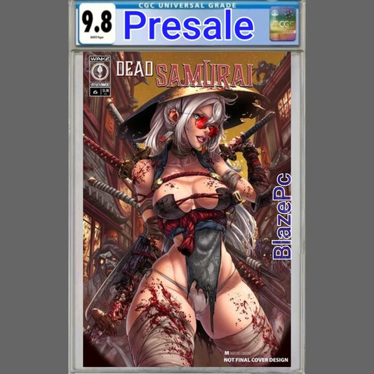 Dead Samurai #6 CGC 9.8 Cover C Drax Gal Variant Wake Entertainment 2026 PRESALE