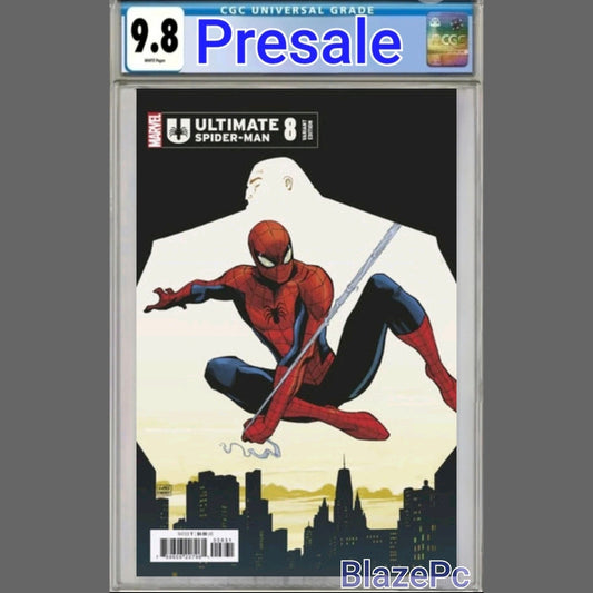 Ultimate Spider-Man #8 CGC 9.8 Lee Garbett Variant Marvel 2025 PRESALE