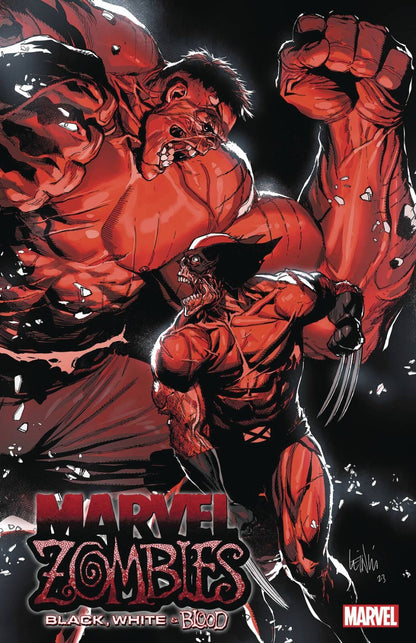 Marvel Zombies Black White Blood #1 A B C Variant Set or 1:10 1:25 1:50 2023 NM