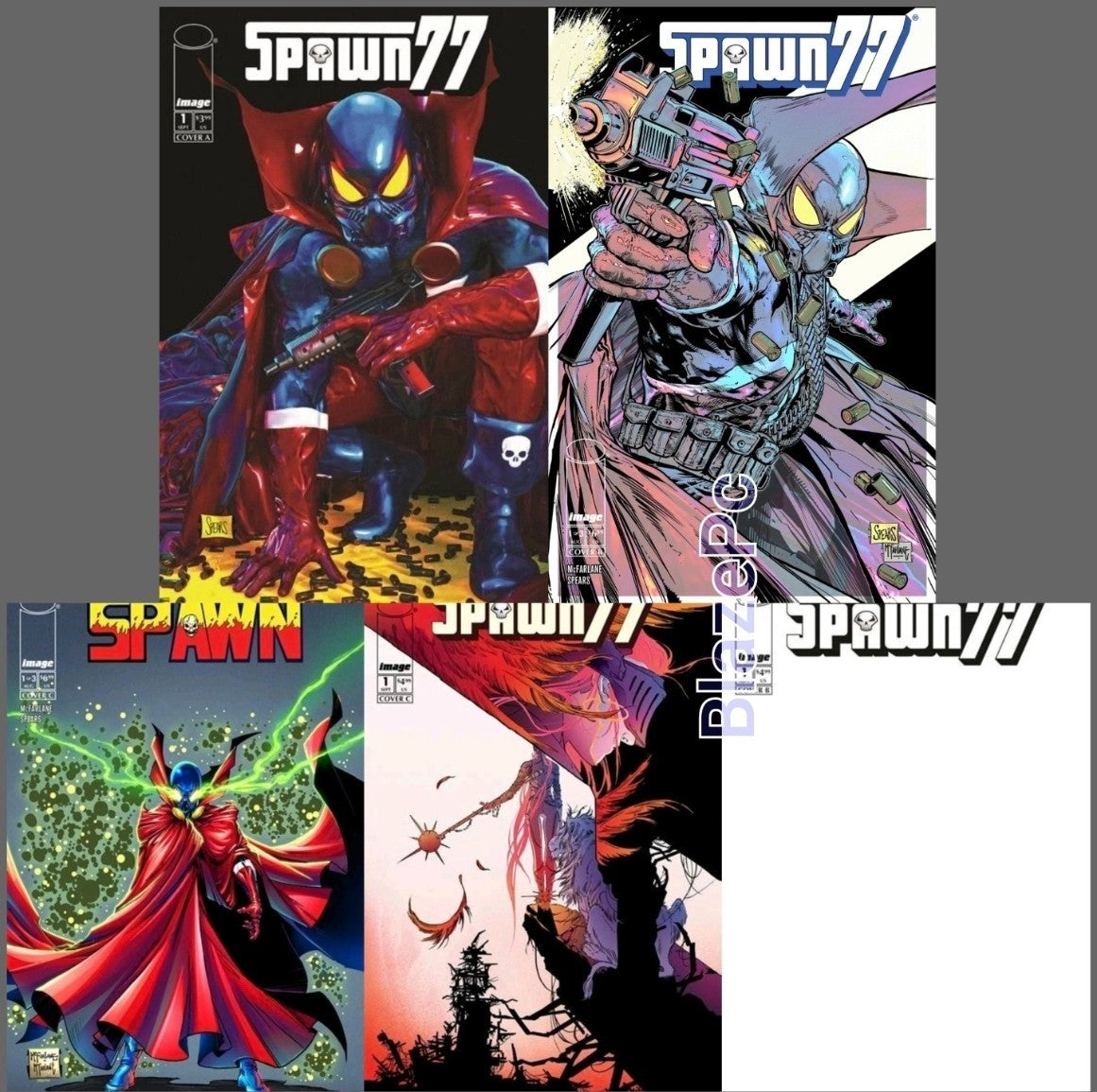 Spawn 77 #1 Cover A B C D E Variant Set Options Image Comics 2026 Presale 9/9