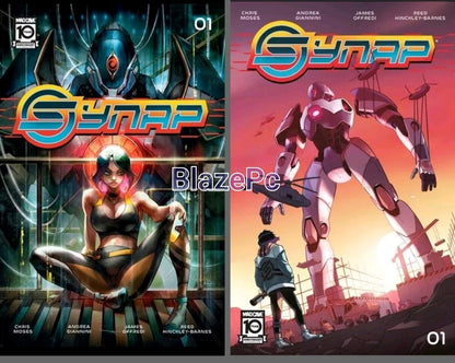 Synap #1 Cover A B Variant Set Options Mad Cave Studios 2024 NM
