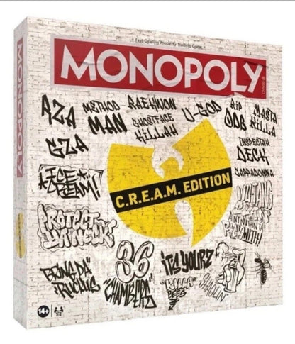 Wu Tang Clan Official Monopoly Board Game Limited Edition SEALED In Hand
