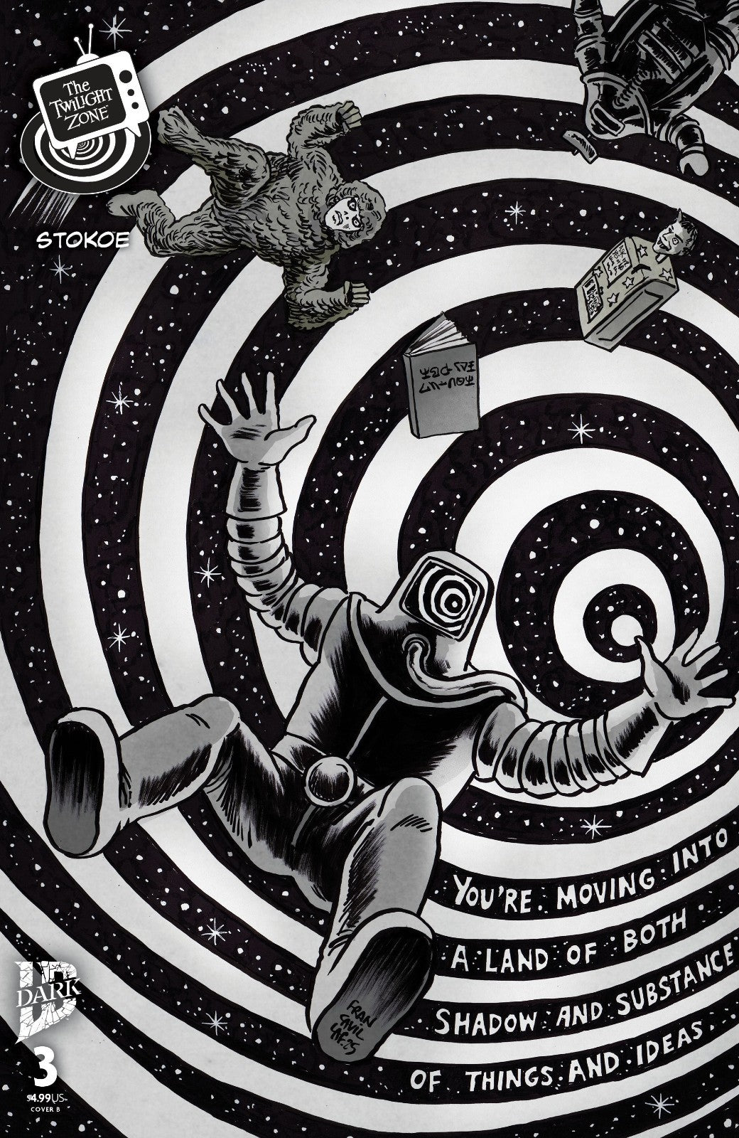 The Twilight Zone #3 Cover A B Variant Set or 1:15 Options IDW Presale 1/7