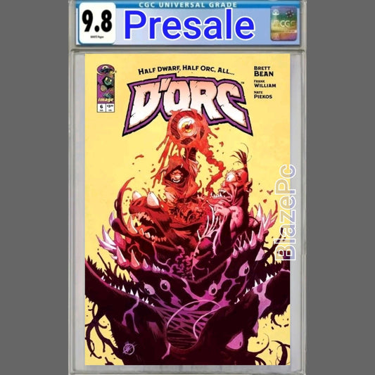 Dorc #6 CGC 9.8 Matteo Scalera Cover B Variant 1st Print Image PRESALE