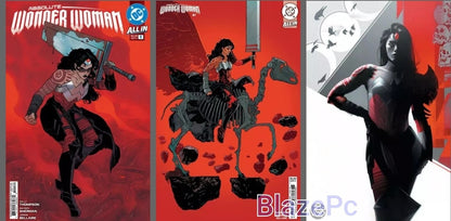 Absolute Wonder Woman #1 2nd Print A B C Variant Set or 1:25 Options DC 2024 NM