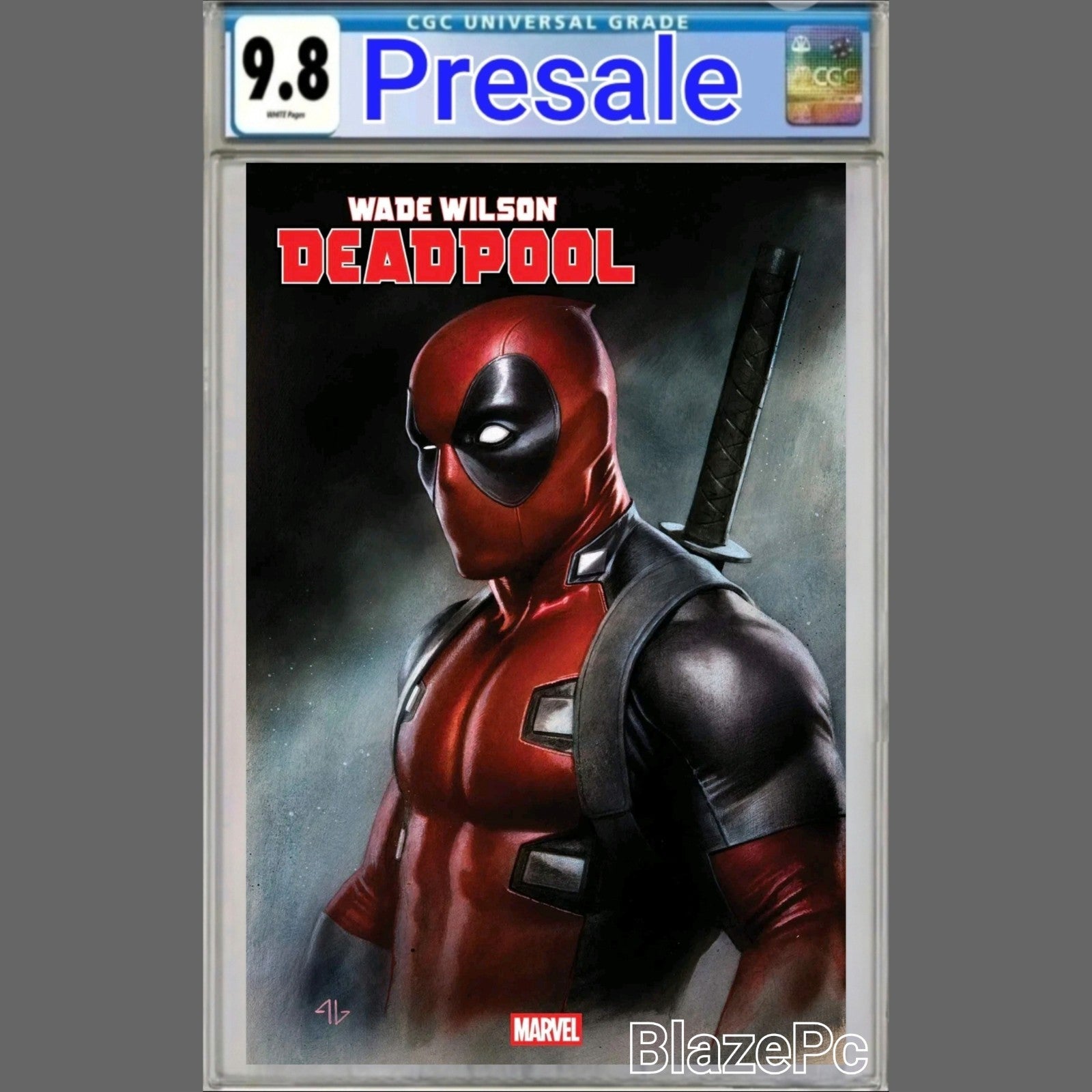 Wade Wilson Deadpool #1 CGC 9.8 Adi Granov Variant Percy Marvel 2026 PRESALE