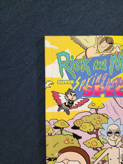 Rick and Morty Super Spring Break Special #1 1:10 Ellerby Wraparound Variant NM