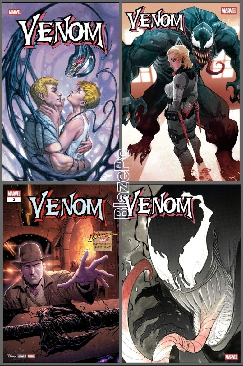 Venom #2 Cover A B C D Variant Set Options Marvel Comics 2026 Presale 11/25