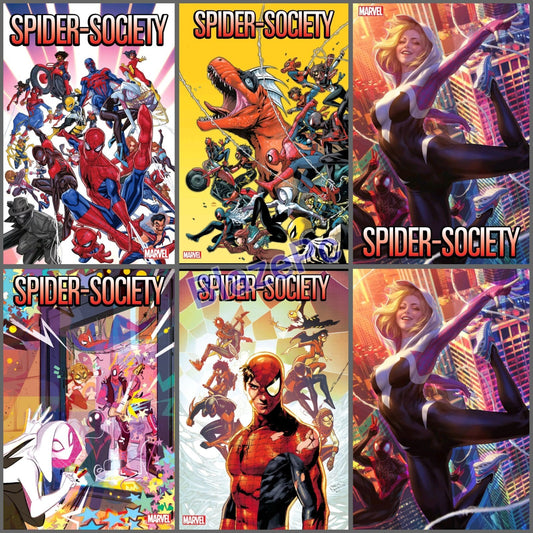 Spider-Society #1 Cover A B C D Variant Set 1:25 1:100 Options Marvel 2024 NM