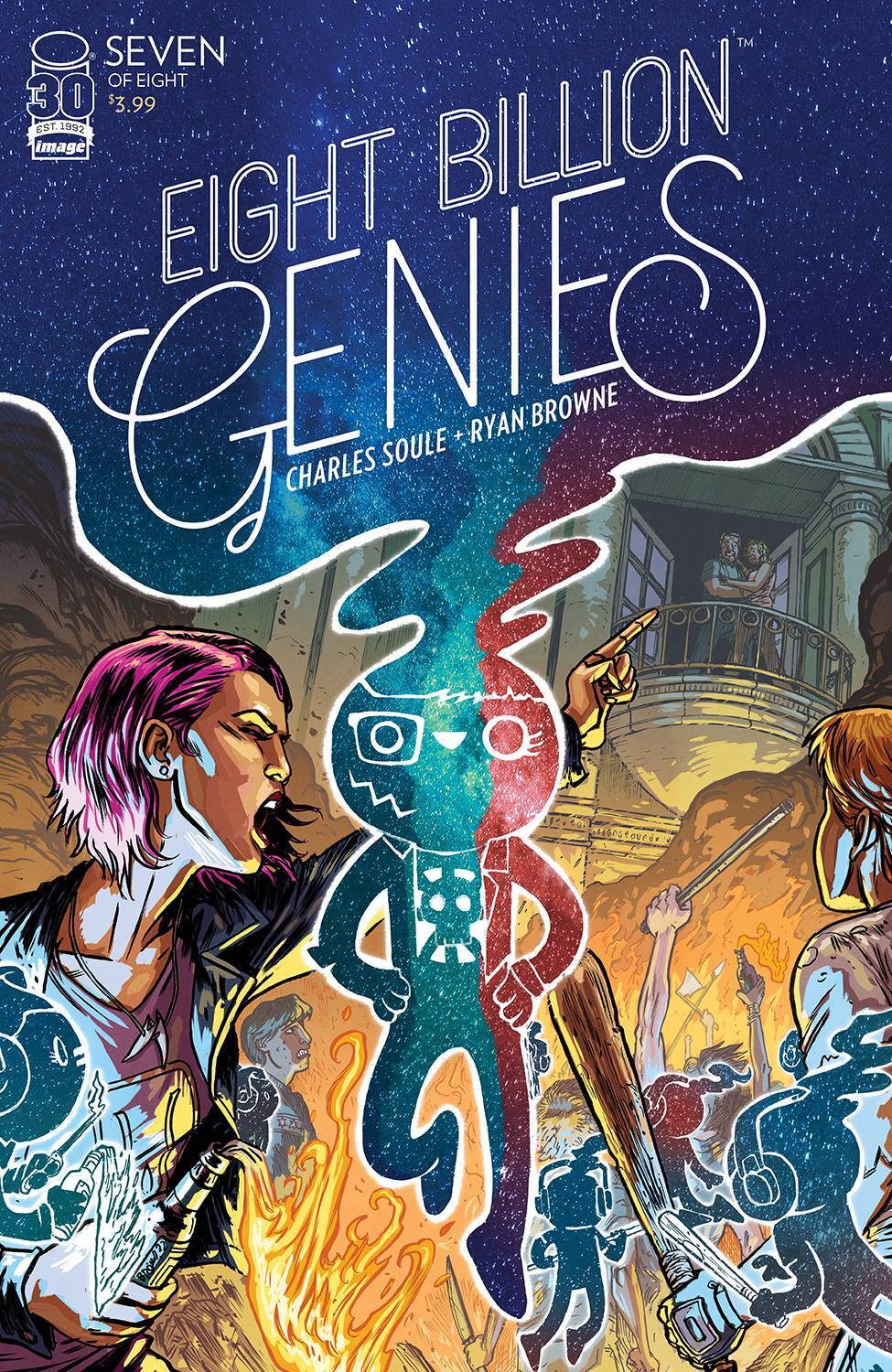 Eight Billion Genies #7 Cover A B C Variant Set Options Soule Image 2023 NM