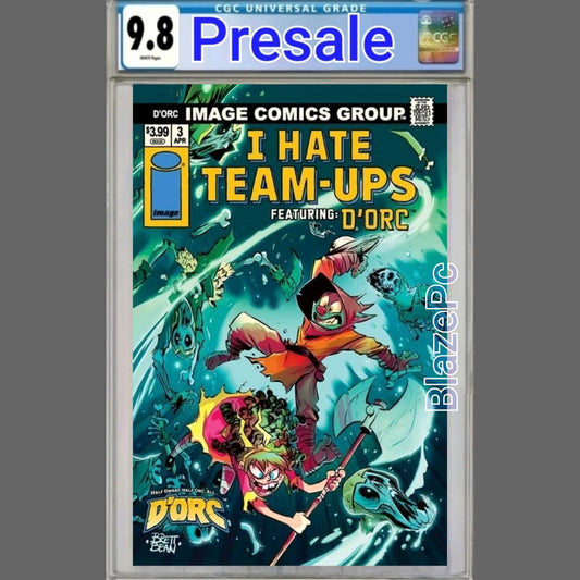 Dorc #3 CGC 9.8 Brett Bean Cover C Fairyland Variant 1st Print Image PRESALE