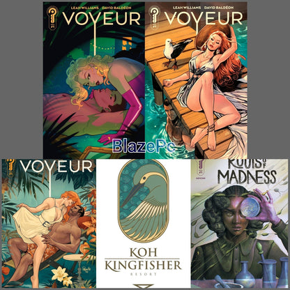 Voyeur #1 Cover A B Variant Set 1:5 Options Ignition Press Comics Presale 9/17