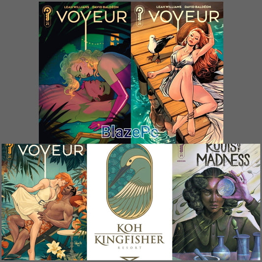 Voyeur #1 Cover A B Variant Set 1:5 Options Ignition Press Comics Presale 9/17